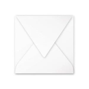 20 Briefumschläge Quadratisch Weiss 140x140 mm Pollen by Clairefontaine 14x14cm - Bild 1 von 2