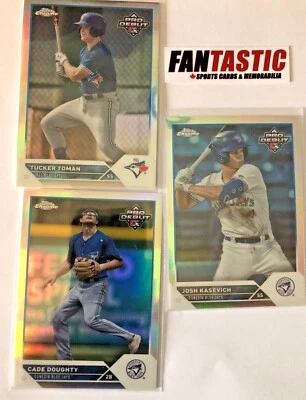 2023 Topps Pro Debut Silver Chrome Refractor /99 Parallel Card YOU PICK - Image 1 of 2