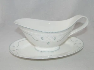 Villeroy & Boch Amado Sauce / Gravy Boat / Bowl & Saucer / Plate . Floral & Rope - Picture 1 of 12