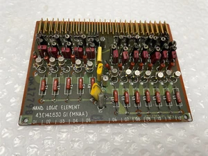 1970's IBM NAND LOGIC ELEMENT PC BOARD 43C142830 GI MNAA REV. B - Picture 1 of 6