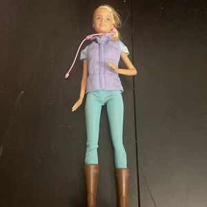 Barbie Sweet Orchard Farm Vet Doctor Doll with Purple Vest Brown Boots - Picture 1 of 5