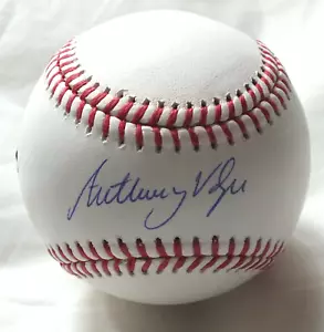 Anthony Volpe Signed Baseball 2023 Gold Glove NY Yankee Rookie MLB Fanatics Auto - Picture 1 of 10