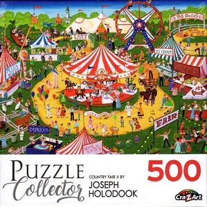 Puzzle Collector Art: Country Fair II 500 Piece Puzzle - Joseph Holodook - Picture 1 of 1