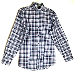 BUTTONED DOWN Slim Fit Cutaway-Collar Supima Cotton Dress Casual Shirt Sz S - Picture 1 of 5