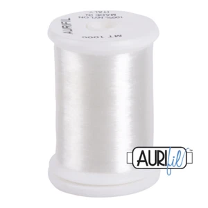 Hilo de monofilamento Aurifil 100 % nailon 1094 yardas (1000 mt) color transparente o a humo - Imagen 1 de 4
