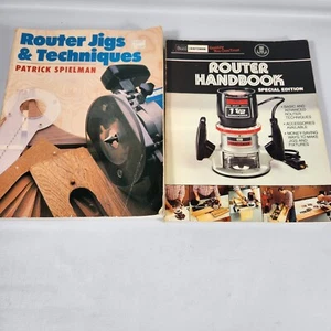 Vintage Sears Craftsman Router Handbook Special Edition Router Jigs Books Lot - Picture 1 of 14