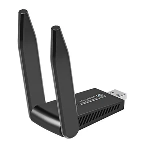 5GHz & 2.4G Dual Band WiFi Adapter USB 3.0 Dock Wireless Network Card Dongle A - Photo 1/8