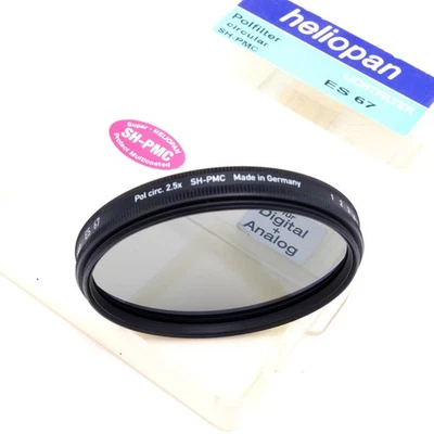 Heliopan ES 67 67mm SH-PMC Circular Polarizer Filter 2.5X - Image 1 of 4