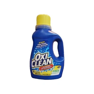 New OxiClean Liquid Laundry Detergent, Free Of Perfumes And Dyes 60 Oz Oxi Clean - Picture 1 of 2