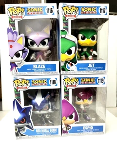 Funko Games Sonic the Hedgehog Neo Metal Sonic Espio Blaze 1116 1117 1118 1119 - Picture 1 of 6