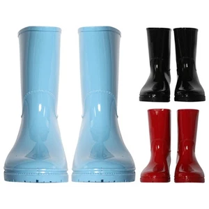 A2Z 4 Kinder Jungen Mädchen Gummistiefel PVC Regenstiefel Gummistiefel Schneeschuhe - Bild 1 von 22
