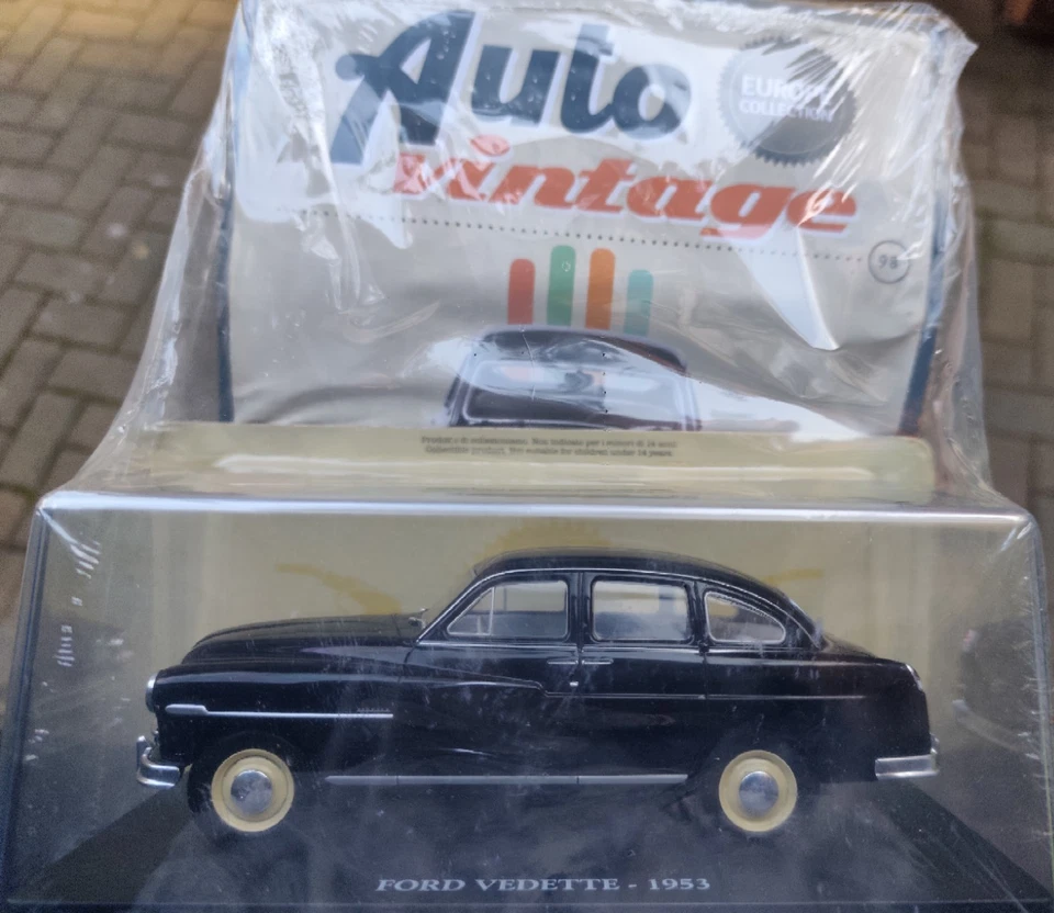 AUTO VINTAGE EUROPE COLLECTION  N.#98 FORD VEDETTE  (1953) 1:24 - Immagine 1 di 4