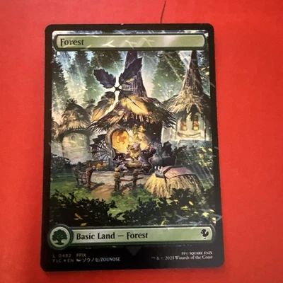Forest (Chocobo Track Foil) Commander: Final Fantasy Foil - Image 1 of 2
