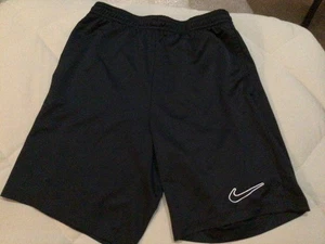 Nike Dri-FIT Trophy Big Kids Training Shorts Drawstring Logo black Sz Lg - EUC - Picture 1 of 5