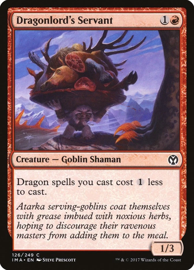 Dragonlord's Servant 126 LP Normal Iconic Masters MTG EN - Image 1 of 1