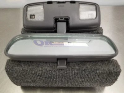 91 1991 TOYOTA 4 RUNNER SR5 INTERIOR REAR VIEW MIRROR GRAY 200634 - Imagen 1 de 4