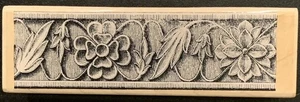 Hero Arts Rosette Stone Border Rubber Stamp - Picture 1 of 4