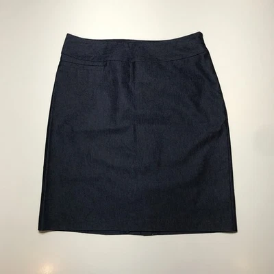 Falda Lápiz Merona Talla 10 Completamente Forrada Elastizada Ligeramente Curvilínea Oficina Esencial Foto 1 de 4