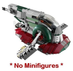 LEGO STAR WARS:  8097 Slave 1 - Complete Build w/Instr's, No Box, NO MINIFIGURES