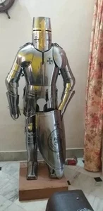 Armor Medieval Wearable Suit Of Armor Medieval Crusader Knight Full Body Armor - Picture 1 of 4