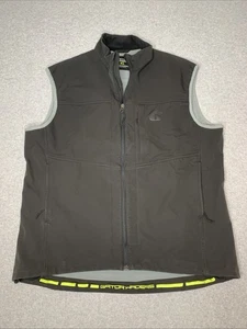 Gator Waders Men’s Waterproof Soft Shell Full Zip Vest Black Size XL New - Picture 1 of 10
