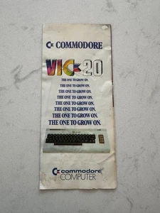 Rare Commodore VIC-20 Ad Pamphlet Flyer Fold-Out - Picture 1 of 9