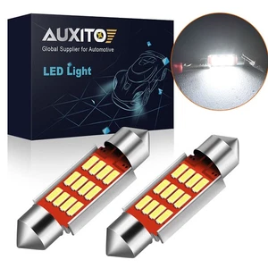 2x 36mm Coche Led Smd 239 C5W 272 Número Festón Placa Bombillas Lámparas Blanco 12V - Imagen 1 de 9