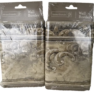 Florentine Scroll #20A Home Trends Wall Border – 2 Packs (10 Yards) Canada Made - Picture 1 of 7