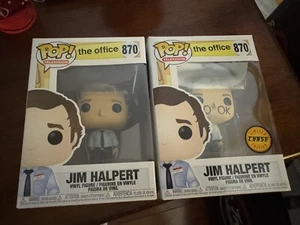 Funko Pop! Bundle The Office Jim Halpert Common & Chase #870 - Picture 1 of 3