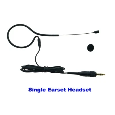 HMV7-Sony One Earset Headset Microphone For Sony UWP UTX Wireless V1 D11 B2 Belt - Image 1 of 4
