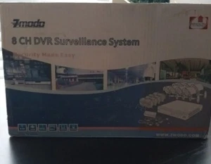NIB Zmodo,8ch DVR w/ 8 Cameras,Complete Surveillance System w/DVR - Picture 1 of 5