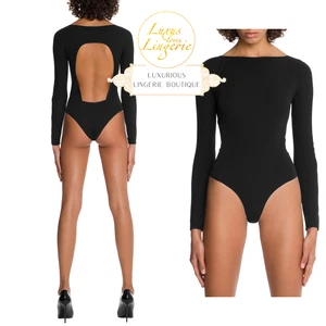 The Back-Cut-Out Body by Wolford M Black Open Back Elegant Chic - Picture 1 of 4