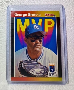 George Brett 1989 Donruss MLB #BC-7 MVP Baseballkarte Kansas City Royals - Bild 1 von 2