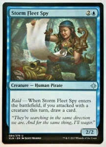 MTG Storm Fleet Spy Ixalan 084/279 Regular Uncommon - Picture 1 of 1