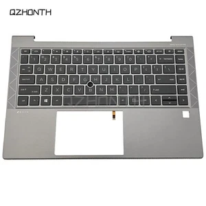 New For HP Zbook Firefly 14 G7 G8 Palmrest w/ US Backlit Keyboard M07137-001 14" - Picture 1 of 4