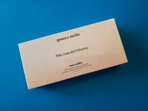 🌹GRACE & STELLA this rose ain’t thiny rose roller, massaggiatore viso quarzo rosa - Foto 1 di 2