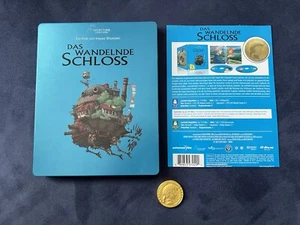 Das Wandelnde Schloss Bluray DVD Limited Steelbook Edition + Münze - Bild 1 von 5