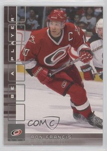 2001-02 ITG Be A Player Memorabilia Ron Francis #256 HOF