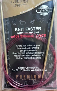 addi Turbo® LACE Circular Knitting Needles Skacel US #5 (3.75mm) 60 inch 150cm - Picture 1 of 1