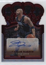 2021-22 Panini Crown Royale Crown Auto Red /49 Carlos Boozer #CA-CBZ Auto