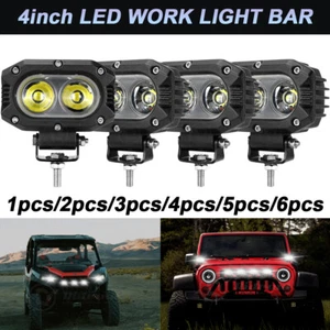 Barra de luz de trabajo LED de 4 pulgadas lámpara de inundación camión todoterreno 4x4 ATV UTV luz antiniebla - Imagen 1 de 25