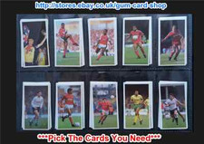 BASSETT (BARRATT) - FOOTBALL 1989-90 (VG) ***PICK THE CARDS YOU NEED***