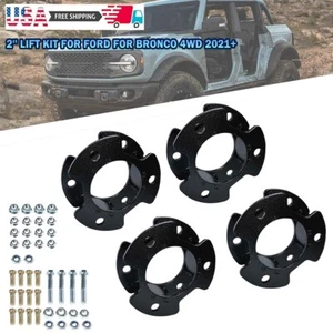 Kit de elevación de 2" juego de nivelación espaciador de suspensión para Ford Bronco Offroad 2021-2023 - Imagen 1 de 10
