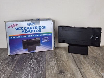 Atari 5200 VCS Cartridge Adaptor For Atari 2600 Games - In Original Box! - Image 1 of 4
