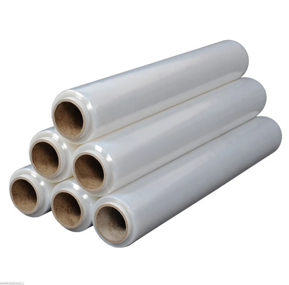 PAKET.AG Stretchfolie 17my 20my 23my Palettenfolie Wickelfolie Strechfolie 500mm