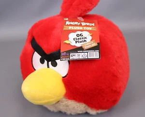 Mighty Mojo Angry Birds - Red - 8 Inch Collectible Plush Doll - Picture 1 of 4