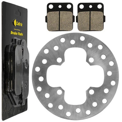 Front Brake Disc Rotor for Honda Rancher 420 TRX420TM1 4x4 2014 - 2022 w/ Pads - Image 1 of 4