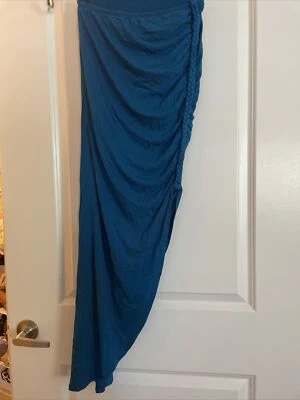Loveappella Skirt Maxi Blue Knot Braid Tie Small Love Appella Foto 1 de 3