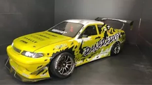 Overdose 1/10 RC Car Painted Body Toyota Mark Ⅱ JZX100 Weld Used - Picture 1 of 18