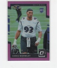 2017 Optic Holo Pink Chris Wormley #143 Baltimore Ravens